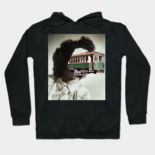 Train Wreck Hoodie by superwhoart